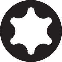 Sixpac Plus Multi-Bit Screwdriver -Replacement Bit, Torx, 6, 1/4" Drive Haskins Industrial Inc.