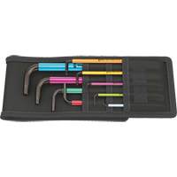 Hex Plus Key Set in a Pouch, 9 Pcs., Imperial Haskins Industrial Inc.