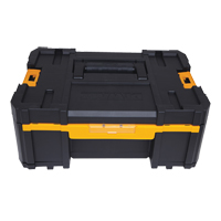 TSTAK&reg; III Tool Box with Single Deep Drawer, 16-3/4" x 12-1/4" x 6-7/8", Black Haskins Industrial Inc.