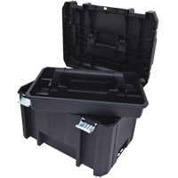 TSTAK&reg; Deep Box, 17-1/4" x 13" x 11-7/8", Black Haskins Industrial Inc.