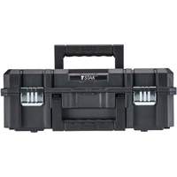 TSTAK&reg; II Tool Box with Flat Top, 17-1/4" x 13" x 6-3/8", Black Haskins Industrial Inc.