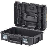 TSTAK&reg; II Tool Box with Flat Top, 17-1/4" x 13" x 6-3/8", Black Haskins Industrial Inc.