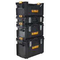 ToughSystem&reg; Tote, 21-29/32" x 12-13/32" x 10-29/32", Black Haskins Industrial Inc.