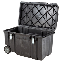 TOUGH CHEST Mobile Storage, 38-29/32" x 23-3/32" x 24-5/16", Black Haskins Industrial Inc.