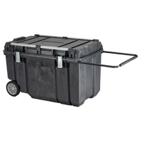TOUGH CHEST Mobile Storage, 38-29/32" x 23-3/32" x 24-5/16", Black Haskins Industrial Inc.