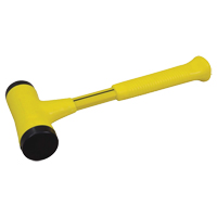 Dead Blow Hammer, 24 oz., Textured Grip, 12-1/4" L Haskins Industrial Inc.