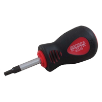 Square Recess Screwdriver, #0 Tip, Round, 4" L, Cushion Grip Handle Haskins Industrial Inc.