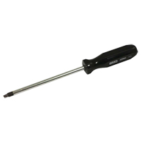 Square Screwdriver, #4 Tip, Round, 9-3/4" L, Plastic Handle Haskins Industrial Inc.