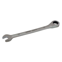 Combination Fixed Head Ratcheting Wrench, 12 Point, 8 mm, Stainless Steel Finish Haskins Industrial Inc.
