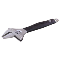 Adjustable Wrench, 8-1/4" L, 1-1/2" Max Width, Polished Haskins Industrial Inc.
