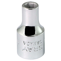 Socket, 4.5 mm, 1/4" Drive, 6 Points Haskins Industrial Inc.
