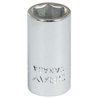 Socket, 5/16", 1/4" Drive, 6 Points Haskins Industrial Inc.