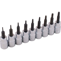 Jeu de douilles, Torx, Prise 3/8", 9 mrcx Haskins Industrial Inc.