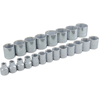 Jeu de douilles, 21 Mcx, Prise de 3/8" Haskins Industrial Inc.
