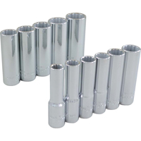 Jeu de douilles, 11 Mcx, Prise de 3/8", Profond Haskins Industrial Inc.