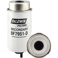 BF7951-D &eacute;l&eacute;ment de s&eacute;parateur secondaire pour carburant/eau avec drain amovible Haskins Industrial Inc.