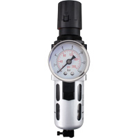 Modular Air Filter/Regulator (Gauge Included), 1/4" NPT, 145 PSI, 0.3 fl. oz. Capacity Haskins Industrial Inc.