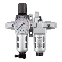 Modular Filter/Regulator & Lubricator (Gauge Included), 1/4" NPT Haskins Industrial Inc.