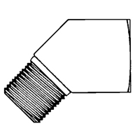 Raccords coudes m&acirc;le/femelle 45 Haskins Industrial Inc.