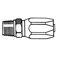 Fittings - Reusable Hose Fittings, 1/2" Dia., Brass Haskins Industrial Inc.