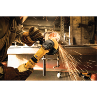 Trigger Switch Angle Grinder, 6", 120 V, 13 A, 9000 RPM Haskins Industrial Inc.