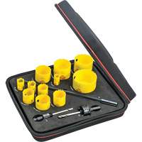 Industrial Hole Saw Kit, 14 Pieces Haskins Industrial Inc.
