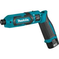 Trousse de tournevis &agrave; chocs, 1/4", 220 lb-po Couple max., 7,2 V, Lithium-ion Haskins Industrial Inc.