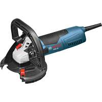 Concrete Surfacing Grinder with Dust-Collecting Shroud Haskins Industrial Inc.
