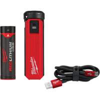 Redlithium USB Charger & Power Source Kit, 4 V, Lithium-Ion Haskins Industrial Inc.