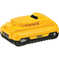 Max* Compact Battery Pack, Lithium-Ion, 20 V, 4 Ah Haskins Industrial Inc.