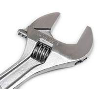 Adjustable Wrench - Bagged, 8" L, 1-1/8"/29 mm Max Width, Chrome Haskins Industrial Inc.