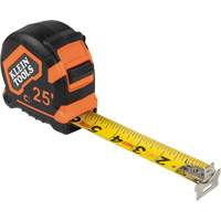Magnetic Double-Hook Tape Measure, 25', Imperial Graduations Haskins Industrial Inc.