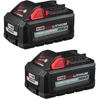 Redlithium High Output XC6.0 Battery Packs, Lithium-Ion, 18 V, 6 Ah Haskins Industrial Inc.