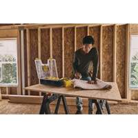 Organisateur profond pour professionnel, 17-1/2" la x 4-1/2" p x 14" h, Noir/Jaune Haskins Industrial Inc.