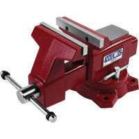 Utility Bench Vise, 5-1/2" Jaw Width, 3-1/4" Throat Depth Haskins Industrial Inc.