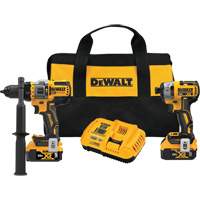 Ensemble de perceuse-visseuse &agrave; percussion sans balais et sans fil Max* avec Flexvolt Advantage et visseuse &agrave; chocs XR, Lithium-ion, 20 V Haskins Industrial Inc.