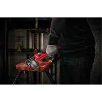 Pipe Wrench, 1-1/2" Jaw Capacity, 10" Long, Powder Coated Finish, Ergonomic Handle Haskins Industrial Inc.
