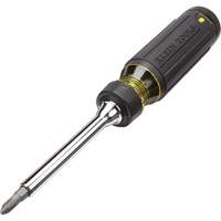 15-in-1 Multi-Bit Ratcheting Screwdriver, 8-3/4" L, Cushion Grip Handle Haskins Industrial Inc.