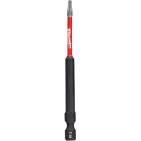 Shockwave Impact Duty Screwdriver Bit, Torx, T-10 Tip, 1/4" Drive Size, 3-1/2" Length Haskins Industrial Inc.