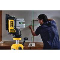 Niveau laser vert &agrave; 3 lignes Haskins Industrial Inc.