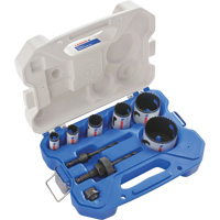 Plumber Bi-Metal Hole Saw Set, 9 Pieces Haskins Industrial Inc.