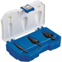 Step Drill Bit Set, 3 Pieces, High Speed Steel Haskins Industrial Inc.