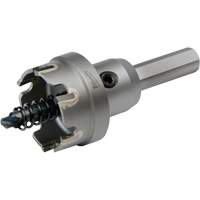 Scies-cloches au carbure monobloc, 1-7/32", Profondeur de la coupe de 3/16" Haskins Industrial Inc.