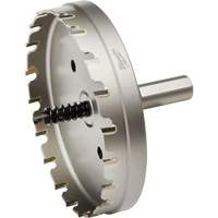 Scies-cloches au carbure monobloc, 4", Profondeur de la coupe de 3/16" Haskins Industrial Inc.