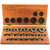 Drillco&reg; Hex Threading Die Set, 20 Pieces Haskins Industrial Inc.