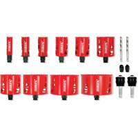 Electrician's Bi-Metal Hole Saw Set, 16 Pieces Haskins Industrial Inc.