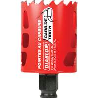 Wood & Metal Hole Saw, 2", 2-3/8" Depth of Cut, Carbide Haskins Industrial Inc.