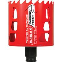 Wood & Metal Hole Saw, 2-3/4", 2-3/8" Depth of Cut, Carbide Haskins Industrial Inc.