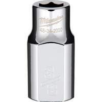 Prise SAE avec c&ocirc;t&eacute;s Four Flats, 3/8", Prise 1/2", 6 pans Haskins Industrial Inc.