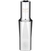 Douille SAE avec c&ocirc;t&eacute;s Four Flats, 3/8", Prise 1/2", 6 pans, Profond Haskins Industrial Inc.